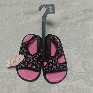 NWT Wonder Nation lightweight sandals - Infant Sz 3